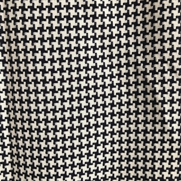 Sag Harbor Vintage Houndstooth Blazer: 80s Black White Textured Jacket, Size 8 - Picture 13 of 14